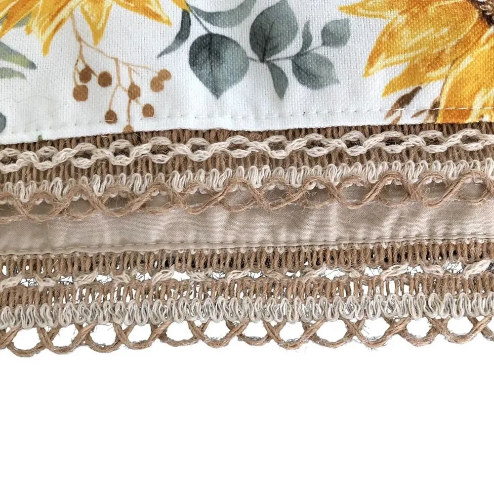 Robert Stanley 4 Napkins and Table Runner Fall Country Sun Flower Unused READ